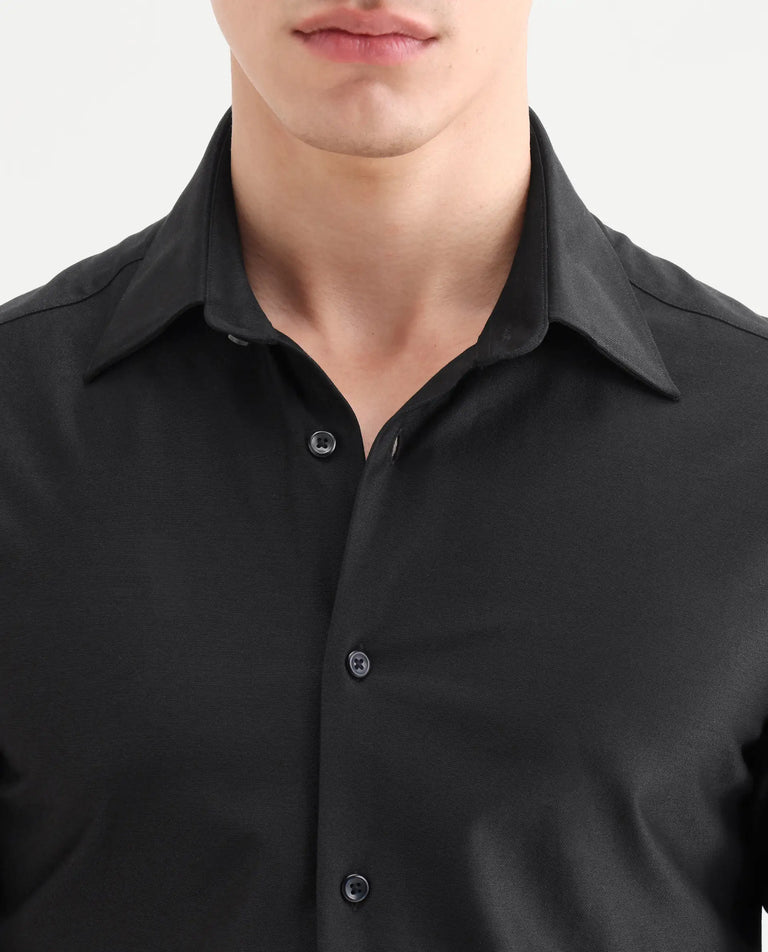 REGULAR FIT PLAIN SHIRT