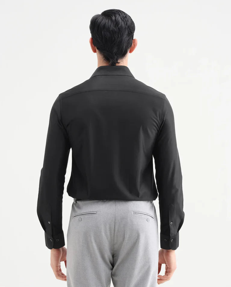REGULAR FIT PLAIN SHIRT